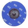 Continental Abrasives 3" 320 Grit Aluminum Oxide Cloth Reinforced Quick Change Style Disc Q-A3320